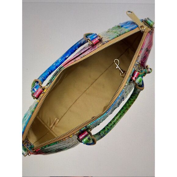 NWT Brahmin Duxbury Satchel Multi Lightwave Melbourne - Picture 4 of 6